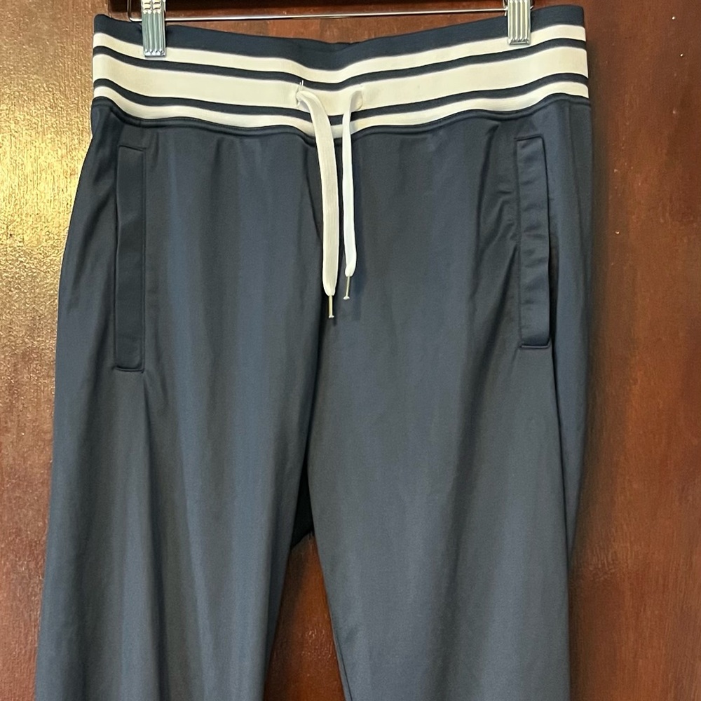 Men’s ONS Dark Blue Joggers with White Accents